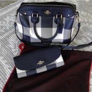 Coach Mini Bennett Satchel & WALLET